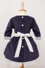 Vestido para niña · Azul Marino - Imagen 7