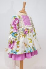 Vestido para niña · Flores en Rosa - Imagen 9