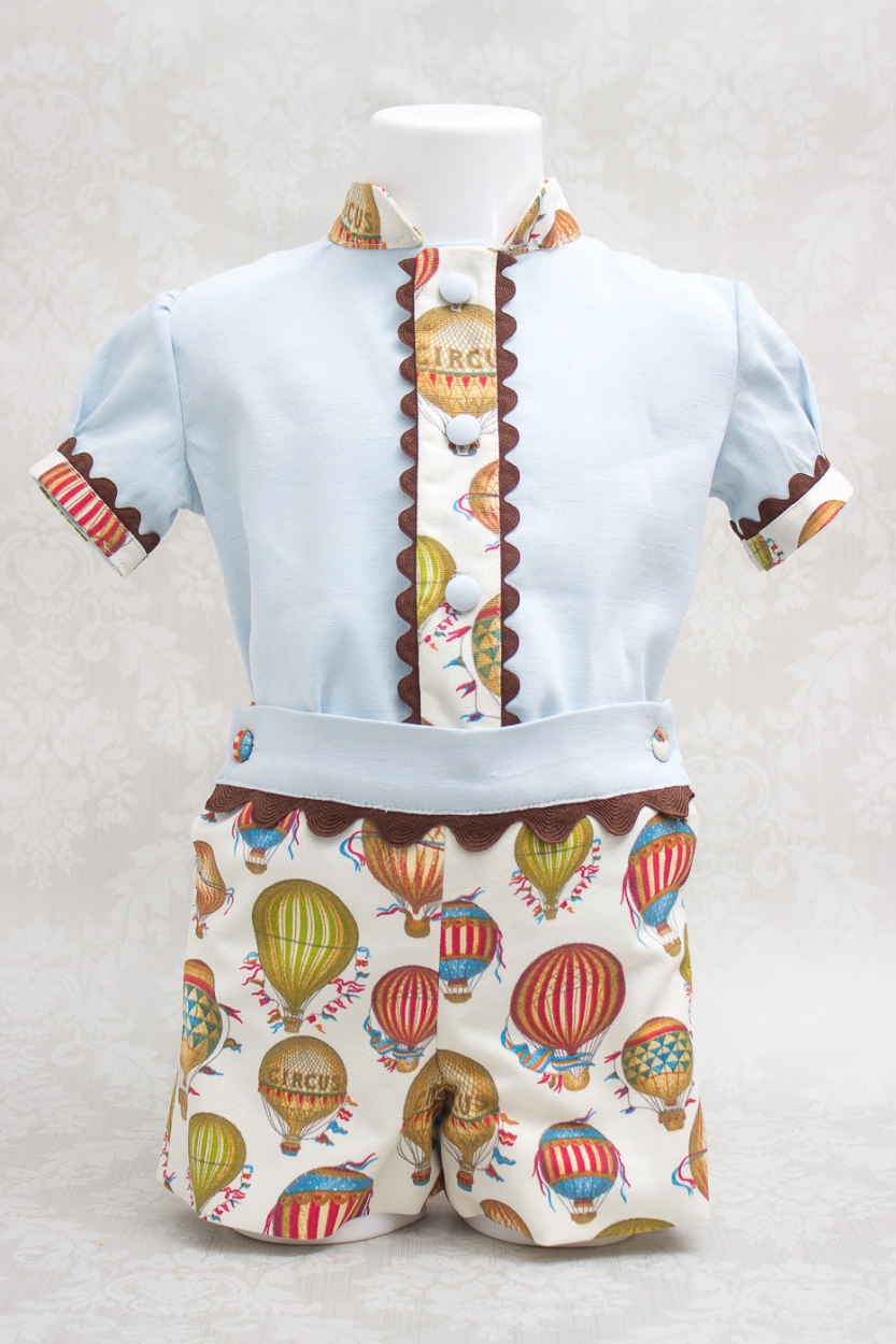 conjunto para niño vuelo en globo conjunto para niño vuelo en globo