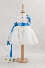 Vestido para niña de 1 a 4 años color blanco arras y cermonia