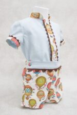 conjunto para niño vuelo en globo