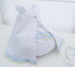 Jesusito para bebe en blanco y azul celeste