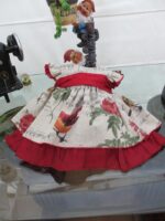 jesusito en tonos rojos para niña