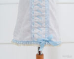 Jesusito para bebe en blanco y azul celeste