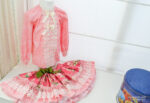 Cojunto de falda y camisa para niña · modelo Rosa - Imagen 2