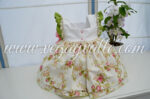 Vestido para niña · Rosas porcelana - Imagen 8