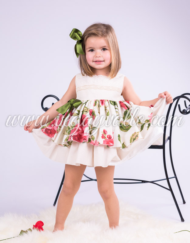 vestido-nina-aires-tropicales-vega-y-valle-16 Vestido para niña · Tropical - Imagen 1