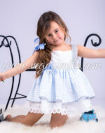 Vestido para niña · Celeste - Imagen 4
