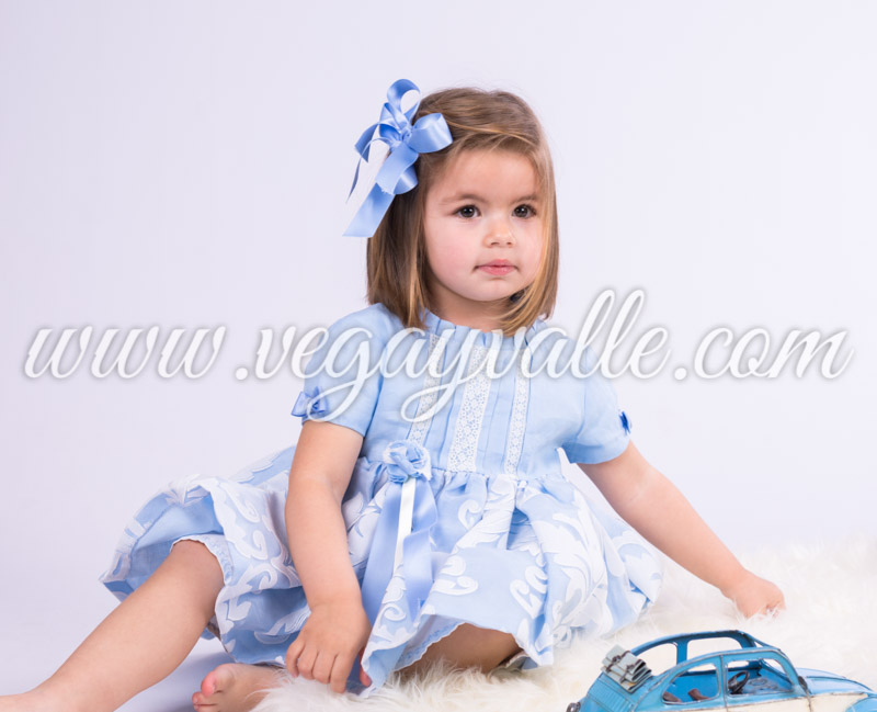 vestido-nina-marina-vega-y-valle-8 Vestido para niña · Marina - Imagen 1