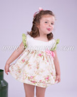 Vestido para niña · Rosas porcelana - Imagen 6