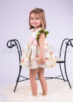 Vestido para niña · Rosas porcelana - Imagen 3