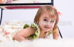 Vestido para niña · Rosas porcelana - Imagen 2