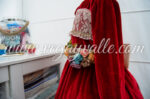Vestido para niña rococo rojo - Imagen 5