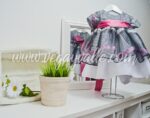 Vestido para niña · Azabache - Imagen 3