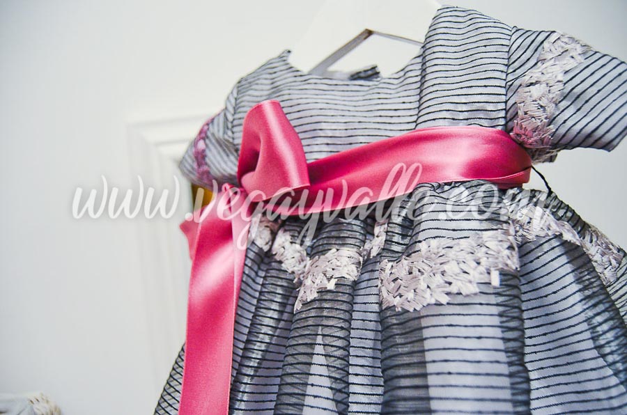 vestido-niña-arras-modelo-azabache-3 Vestido para niña · Azabache - Imagen 1