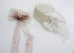 Tocado para niña-Camelias - Imagen 6