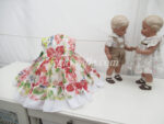 Vestido para niña modelo jardín - Imagen 5