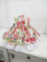 Vestido para niña modelo jardín - Imagen 6