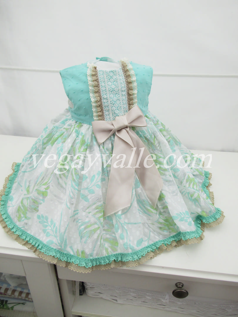 Vestido para niña modelo Campiña