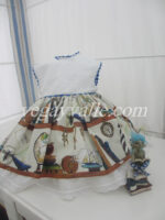 Vestido para niña modelo marinero - Imagen 2