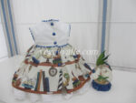 Vestido para niña modelo marinero - Imagen 4