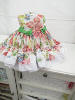 Vestido para niña modelo jardín - Imagen 4